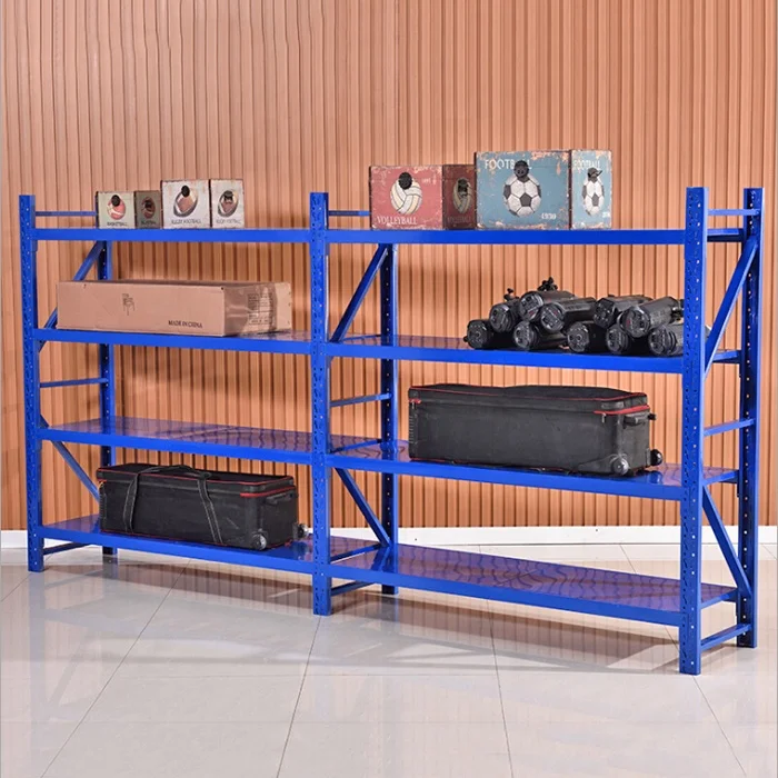 
High capacity metal steel adjustable storage stacking racks shelves 