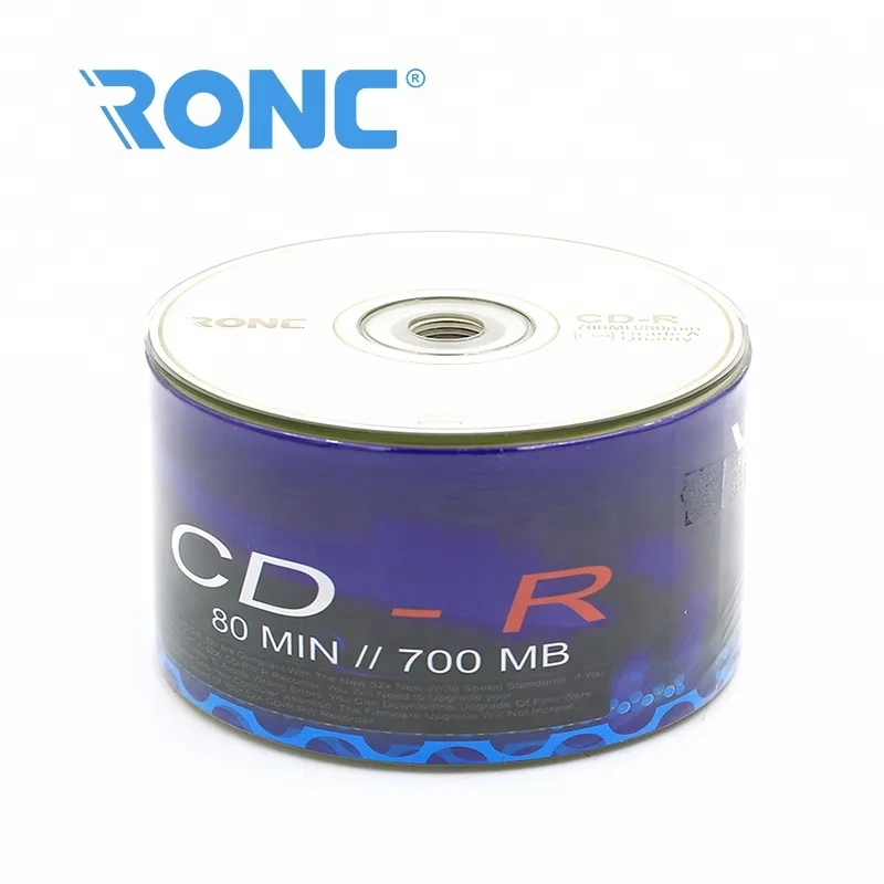 Wholesale cd-r Disc 52X 700mb Blank cd in Bulk