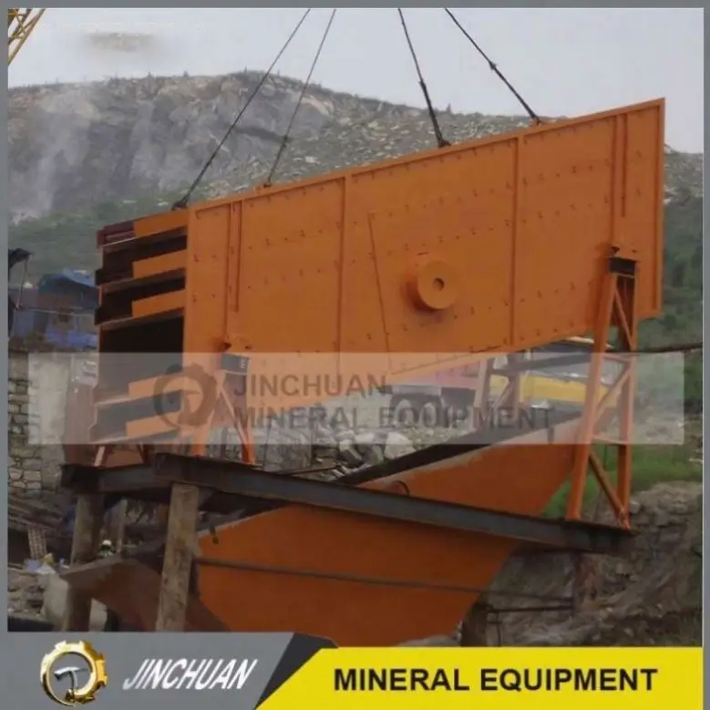 Sand screen machine vibrating screen for silica sand