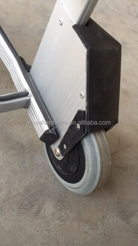 Airport luggage trolley , hand brake trolley ,Aluminum trolley