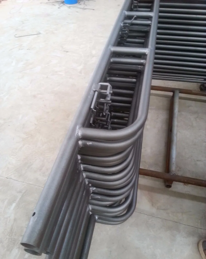 walking through H frame indoor scaffolding