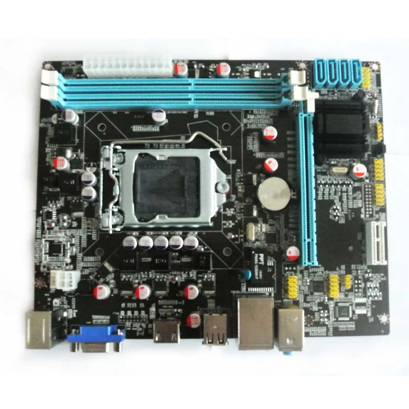 Поддержка Core I3 I5 I7 процессор lga1155 материнская плата micro atx h61