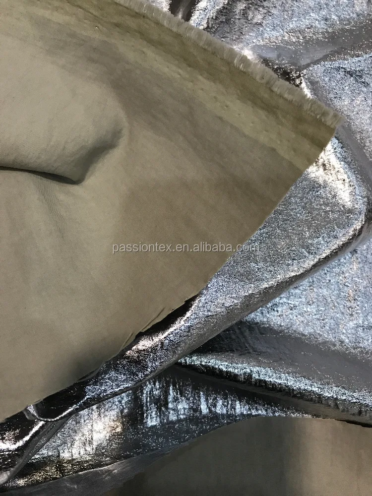 
silver coating nylon taslan fabric 