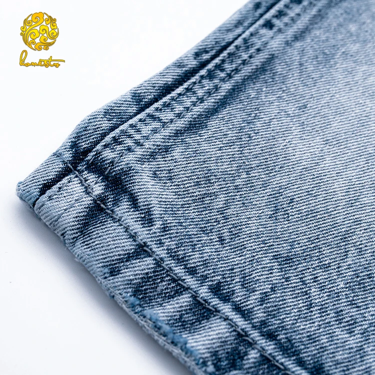 
Indigo blue colored denim fabric jeans denim fabric 