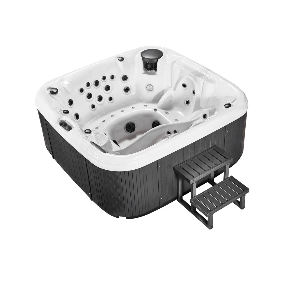 От производителя, горячая распродажа, новая модель, 4 персоны спа массаж горячая ванна горячая спа-ванна для семьи