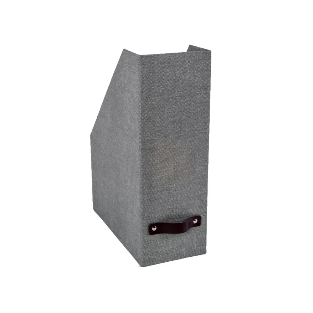 
canvas magazine file storage box 