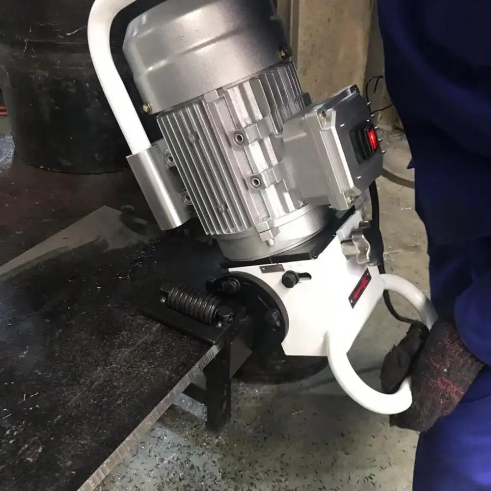 PBM-15 портативный ручной ручки плиты край станок для снятия фасок и фаски резак машина