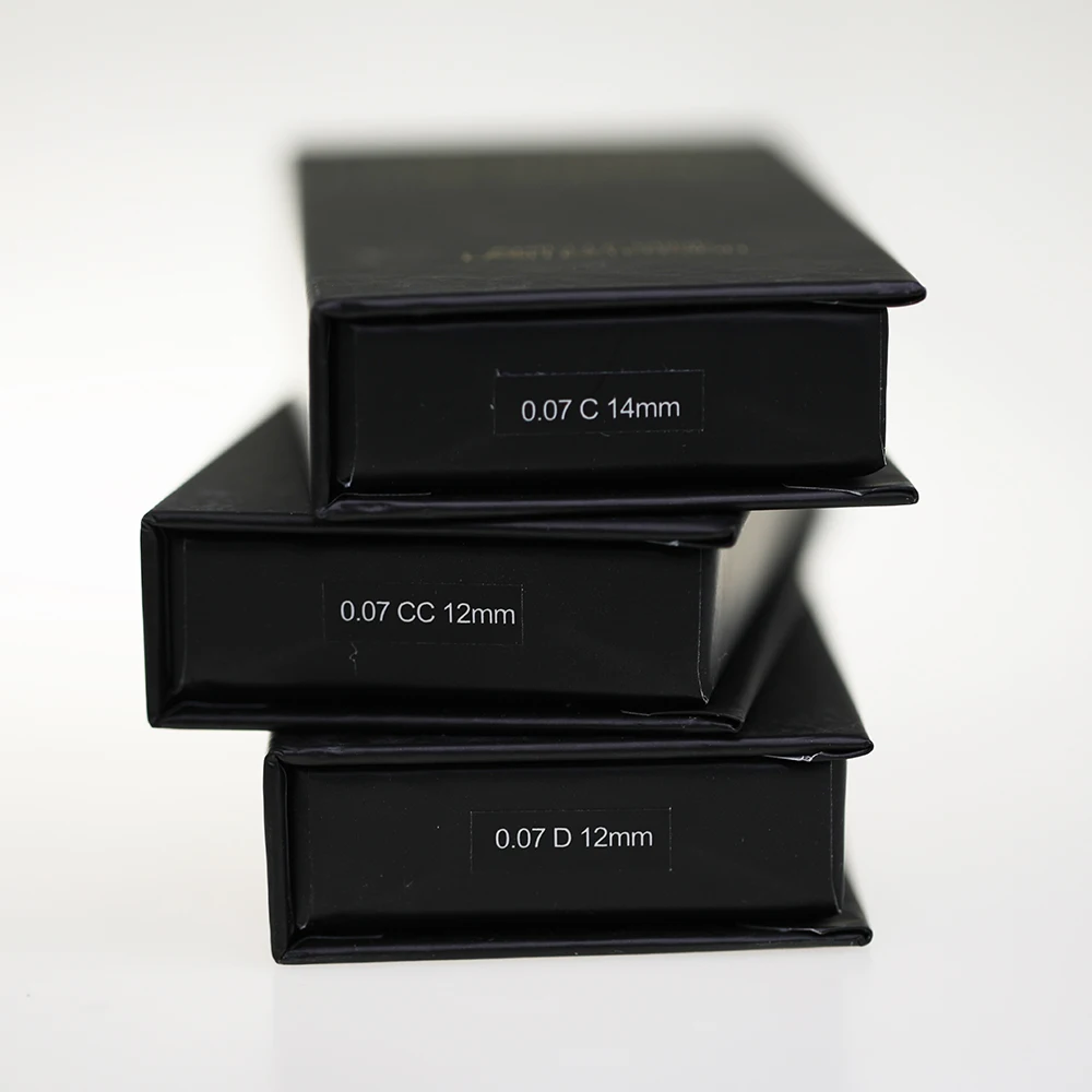 
Free Sample Easy fan mega Russian Volume lashes C D Curl Eyelash Extension 0.07 blooming eyelashes 