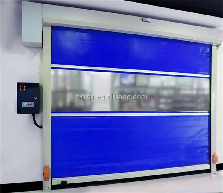 Wuxi Factory OEM High Speed Door Rapid PVC Rolling Door Fast Roll Up Gate