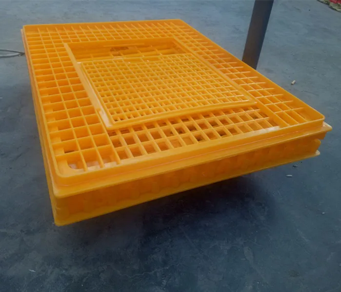 Plastic chicken used poultry carrier crates poultry transport cages