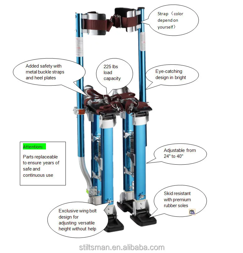 drywall tools 2440 drywall stilts walking stilts