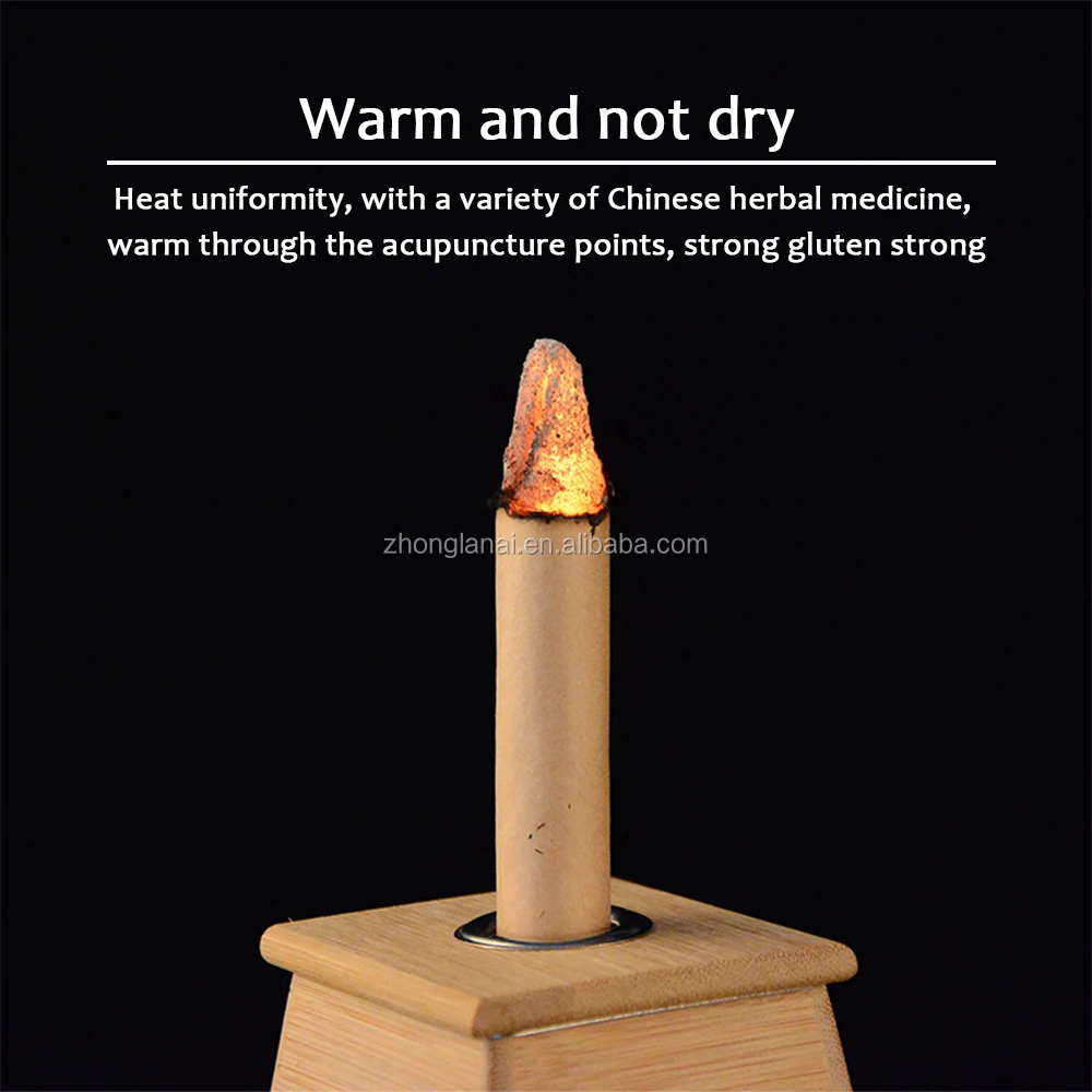 
Wholesale moxa stick 10pcs/box warm body pure moxa stick for warm needles 