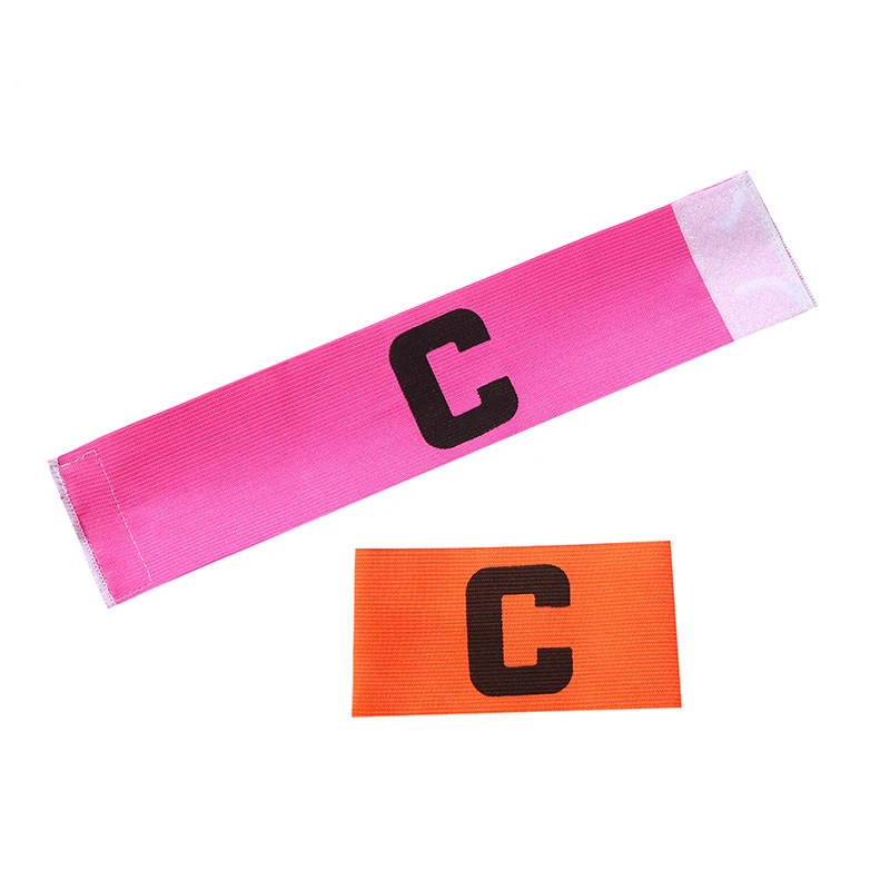 Adjustable heavy duty custom soccer elastic captain armband custom football captain armband