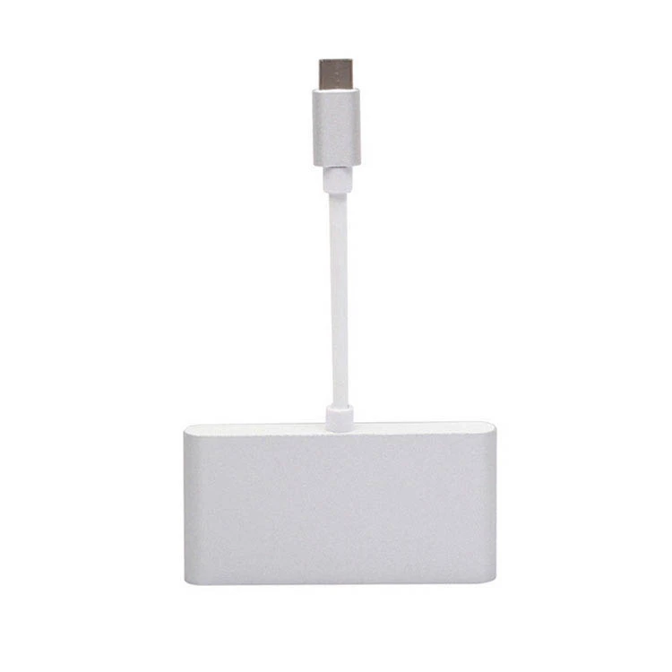 
USBC hub 4 IN 1 type-c usb3.0 Hub Adapter 4 Port Charging & SD TF Card Reader converter For Computer MP3 / MP4 Player Video 