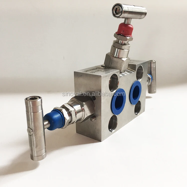 Ss316 1/2NPT 6000PSI Гидравлический 3 способ клапан