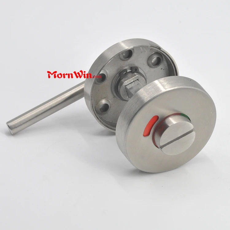 high quality stainless steel bathroom door indicator lock