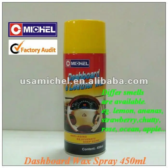 Dashboard  Leather Wax Spray
