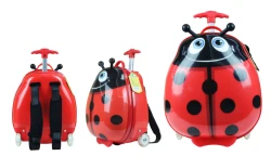 Toddlers girl boys child school abs kids rucksack bookbags fashion backpack school 3d trolley shoulder  bag