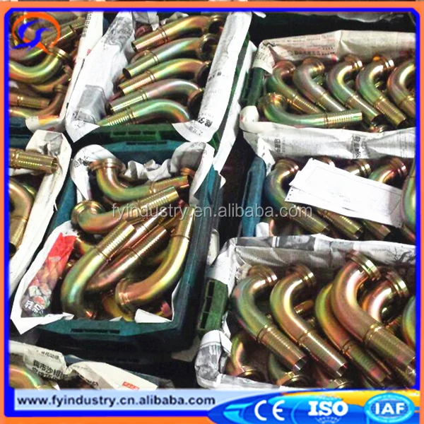 FY China manufacture Low Price High Temperature BSP Metric JIC ORFS Hose Fittings