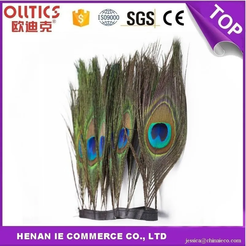 Peacock feather trim for masquerade peacock feathers for evening dresses