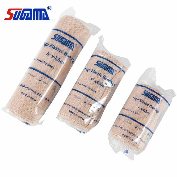 good price 78% polyester and 28% rubber material high elastic bandage