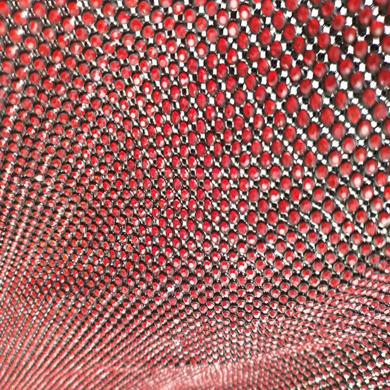 Профессиональные серебряные стразы 3 мм, горный хрусталь, цепочка для чашки, сетка, 24 ряда, бусины из смолы, обрезка