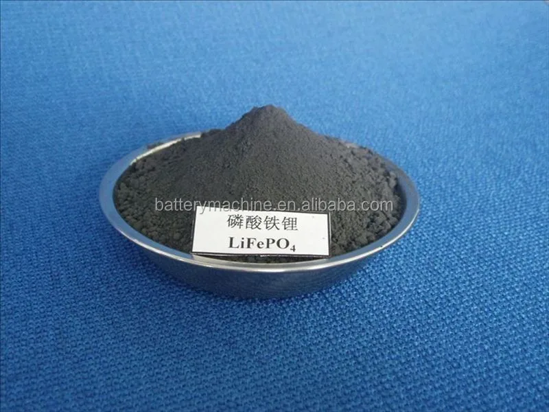 High Capacity High Pressed Density Carbon Coated LiFePO4 Powder Lithium Iron Phosphate Oxide