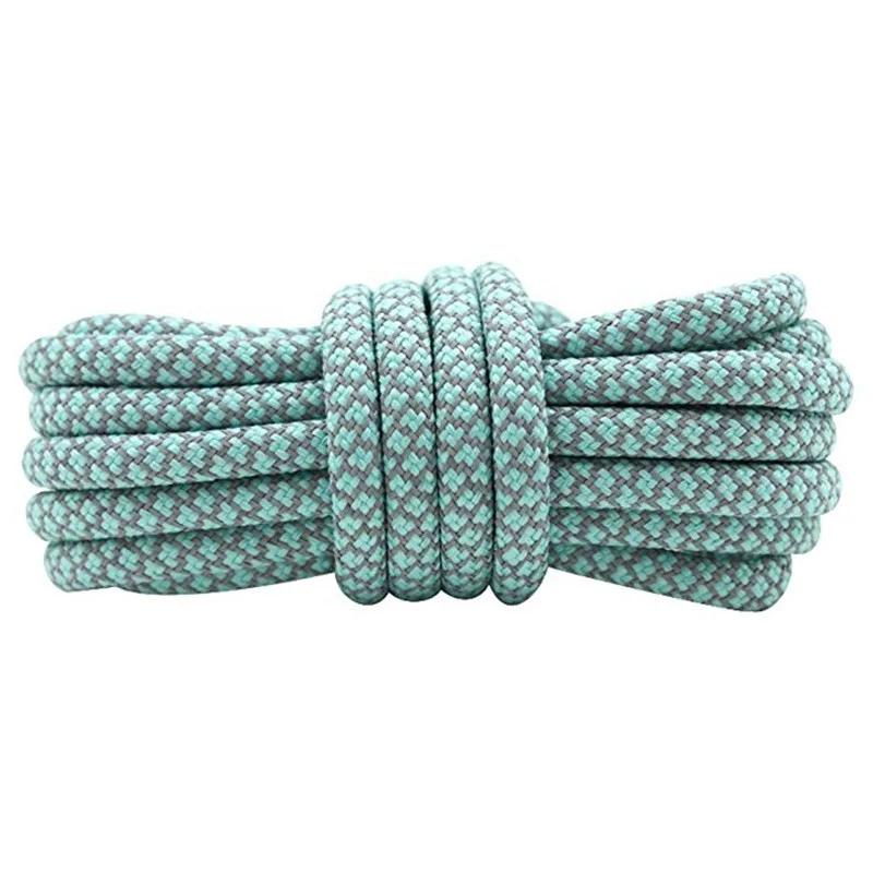 
2021 Fuzhou YiLong 3M Reflective Shoelaces Reflective Round Shoe Laces 22 Colors Colorful Safe Shoelace for Sneakers 