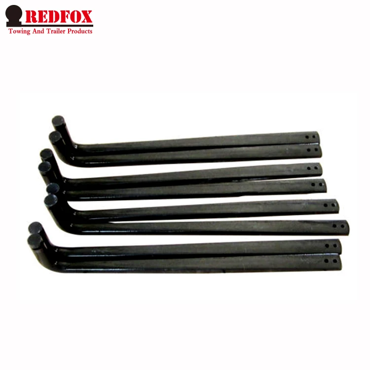 39mm Galvanised Plated Finish Solid Round Straight Beam Trailer Axle Trailer Spindle