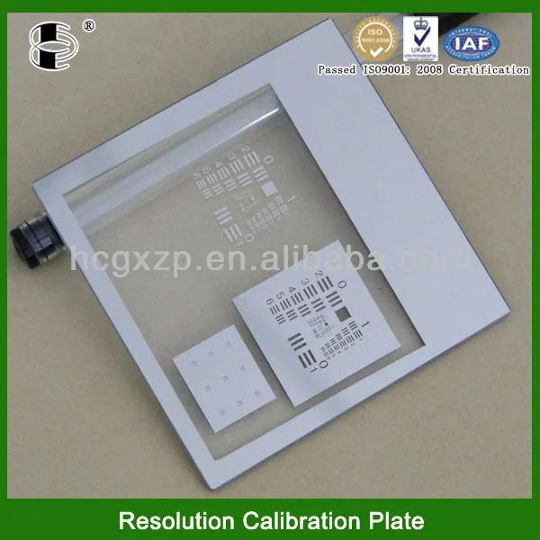 High quality Image Measuring Apparatus Ordinary Glass 3D Calibration plate usaf