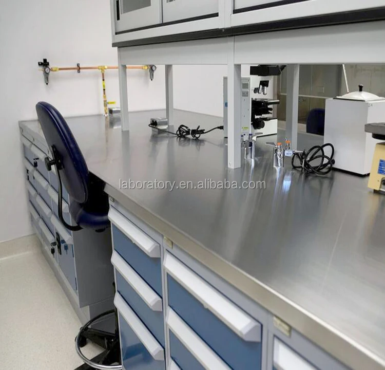 School laboratory Furniture Lab Stainless Steel Work  Table