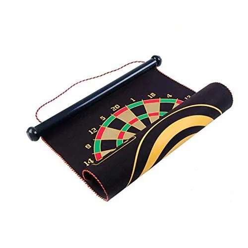 Magnetic Dart Board Set,  Double Sided Hanging Dartboard with 6PCS Dart Flights, Adult Office Home or Outdoor Games