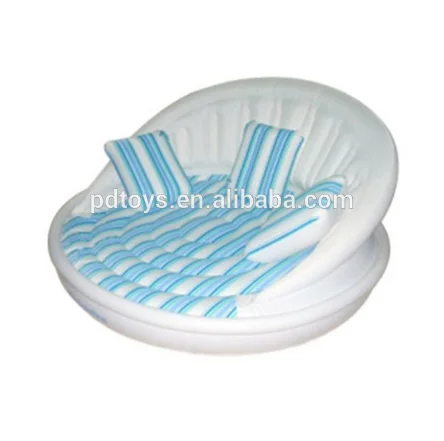 Modern Indoor-Outdoor Inflatable Chaise Longue Sofa Bed Reclining Foldable Storage-for Living Room Bedroom Dining Hotel Outdoor