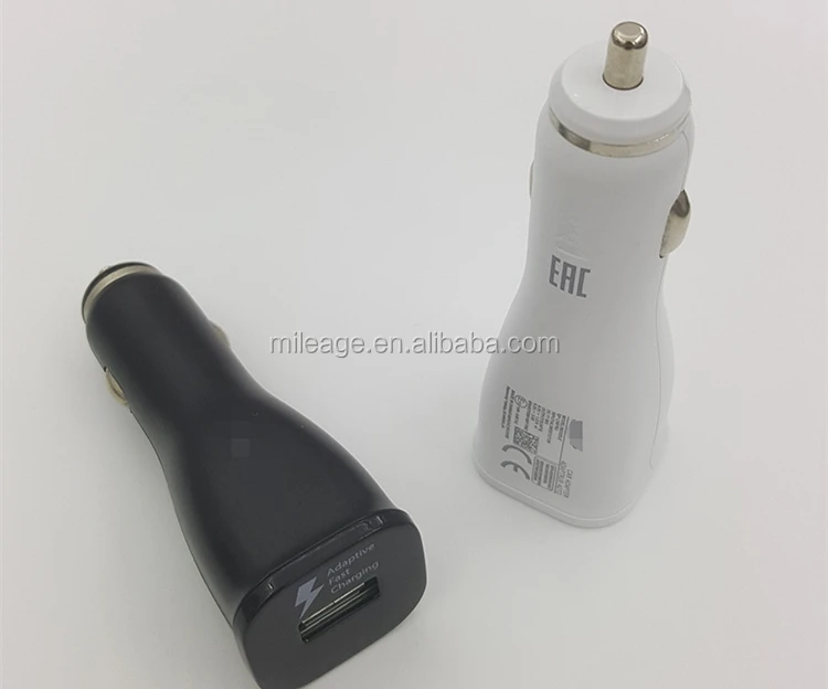 fast usb car charger adapter for samsung S9 S8 S6 hot sell fast car charger car adapter