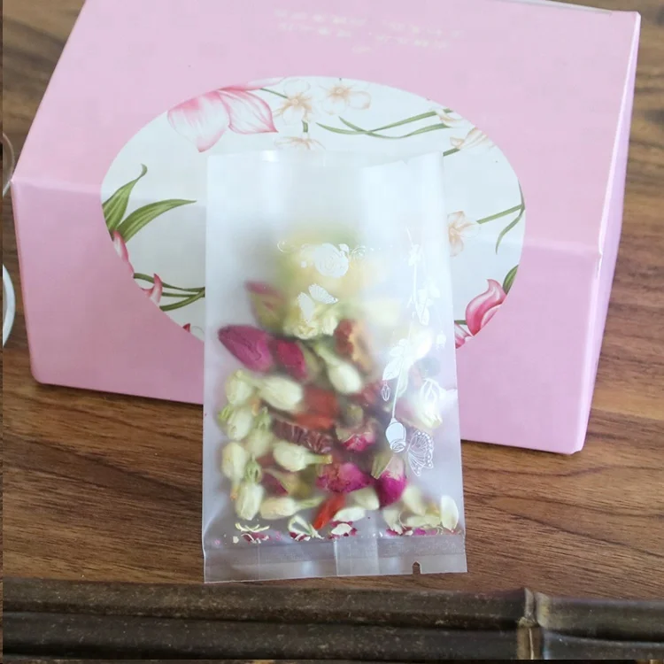 Cookie Biscuits Bags Packaging> Back Sealing Food Grade Clear Plastic Heat Seal Side Gusset Bag Disposable Chinese Bread Accept