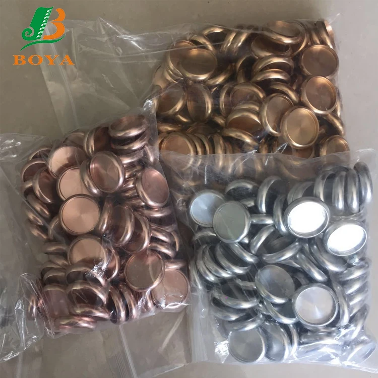 Customized High Quality Electroplating Steel 24mm Binding Disc for  Planner Journal Notebook