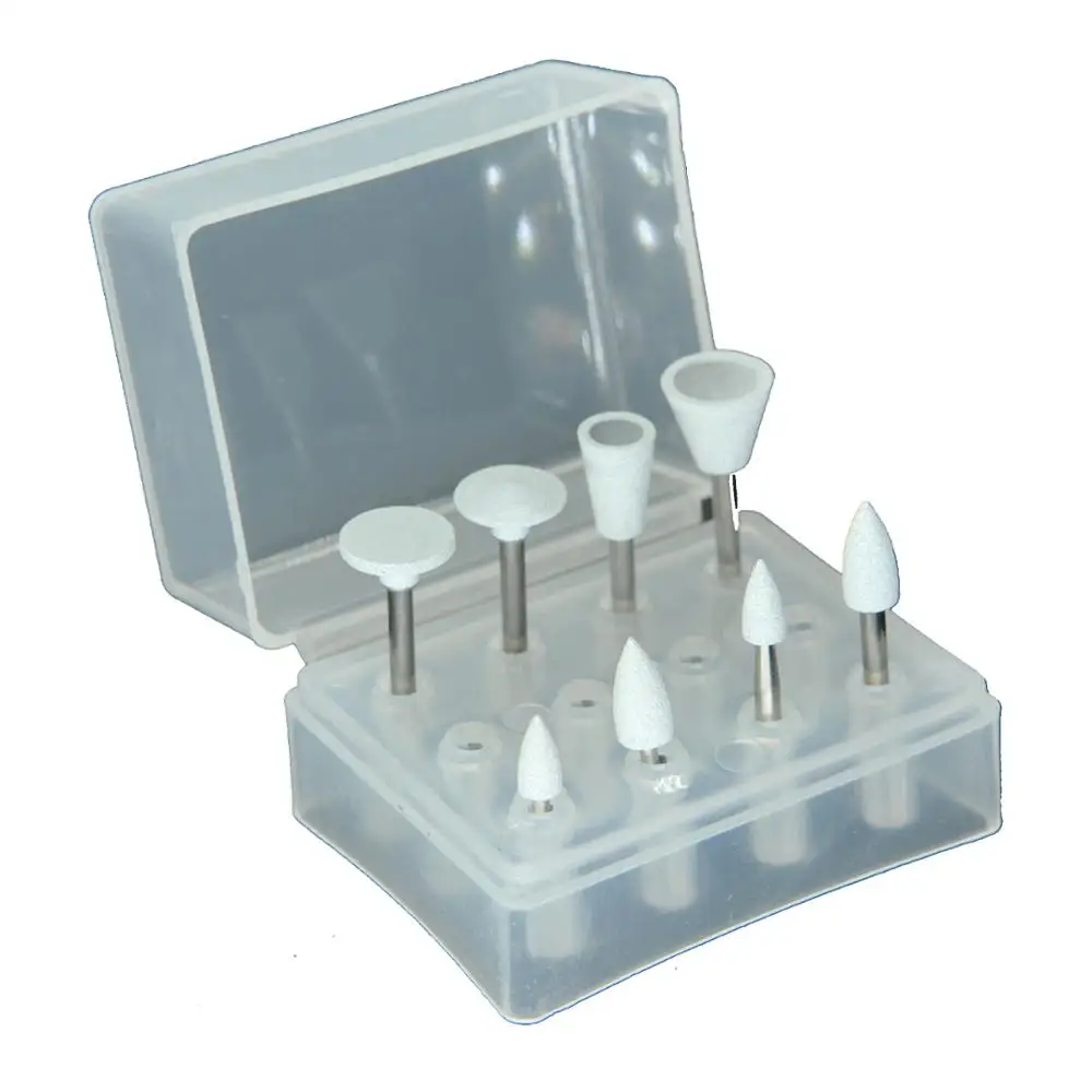 
Coarse silicon polisher bur set for ceramic teeth 