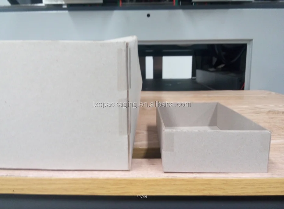 
High accuracy automatic cardboard corner pasting machine for box making 
