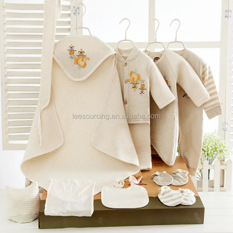 
High quality organic cotton clothing newborn baby gift set baby clothing sets  (60599137619)