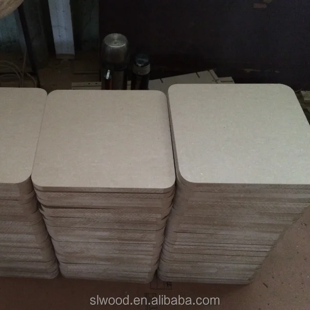 
Circle MDF/Round MDF /10*20cm with 18mm thick and rounded corners. 