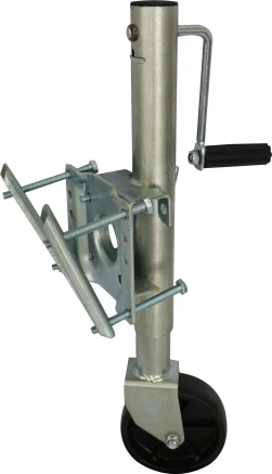 ENJOIN China Hot New 1000 lbs Bolt on Boat Marine Camping Trailer Jack w/Swivel Wheel & Wheel Stopper jockey wheel