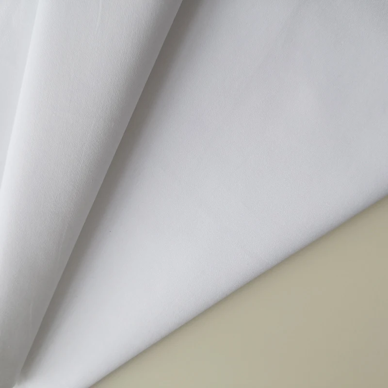 233tc 100% Cotton Down Proof Fabric 40s Feather  Proof Hotel Fabric White Down Proof Fabric