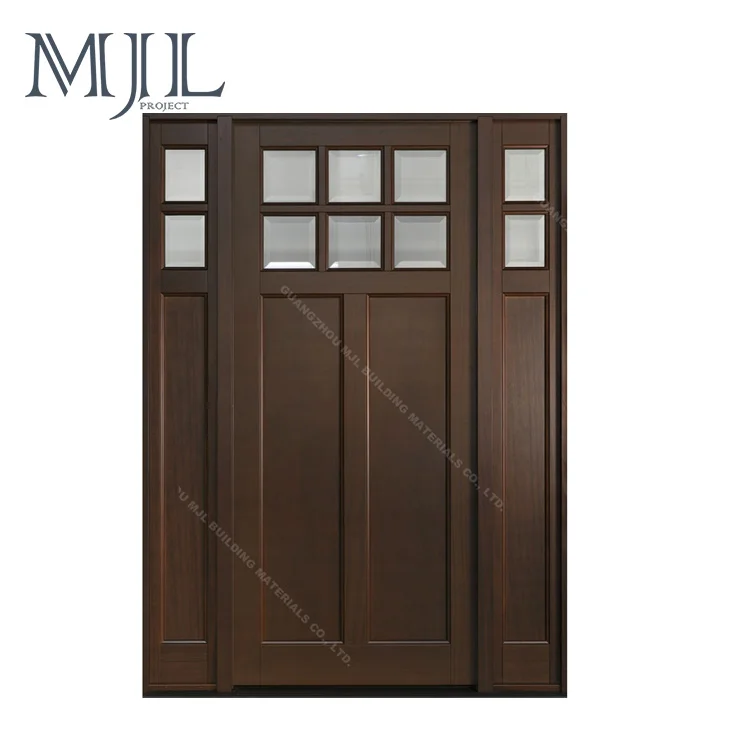 Новые Лидер продаж влагостойкие деревянная дверь со стеклом для офиса