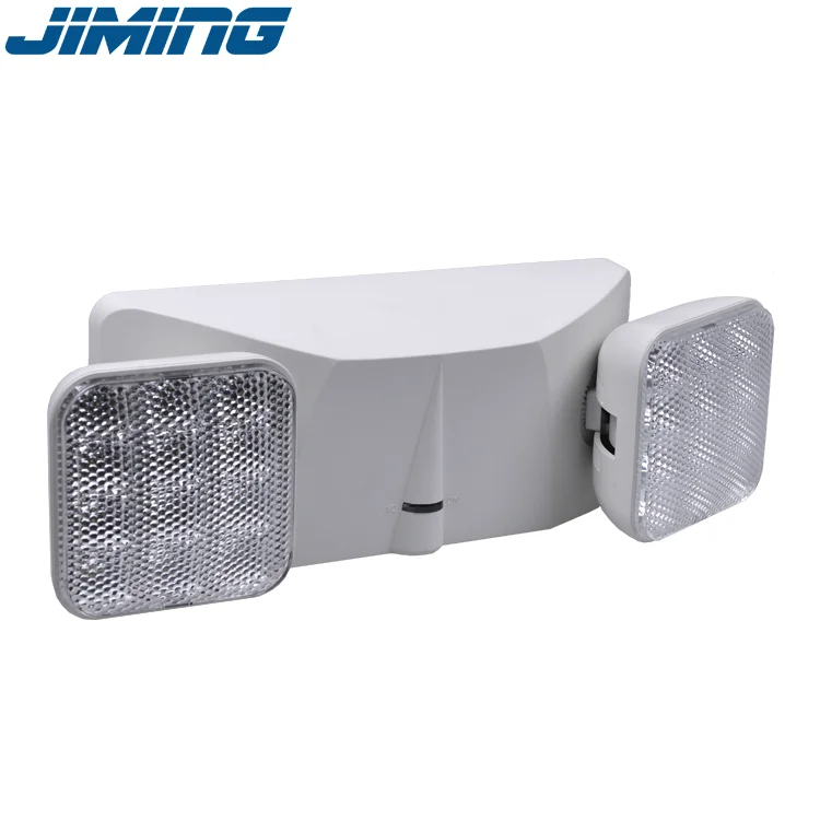 Made by JIMING Twin Spot LED Rechargeable Emergency Light emergency light dp led rechargeable emergency light
