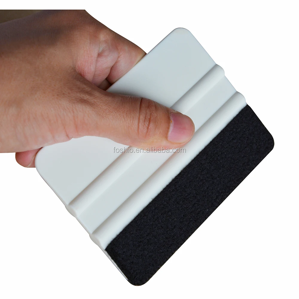 Скребок для трафаретной печати/скребок для нанесения пленки/гибкий белый скребок для виниловой упаковки