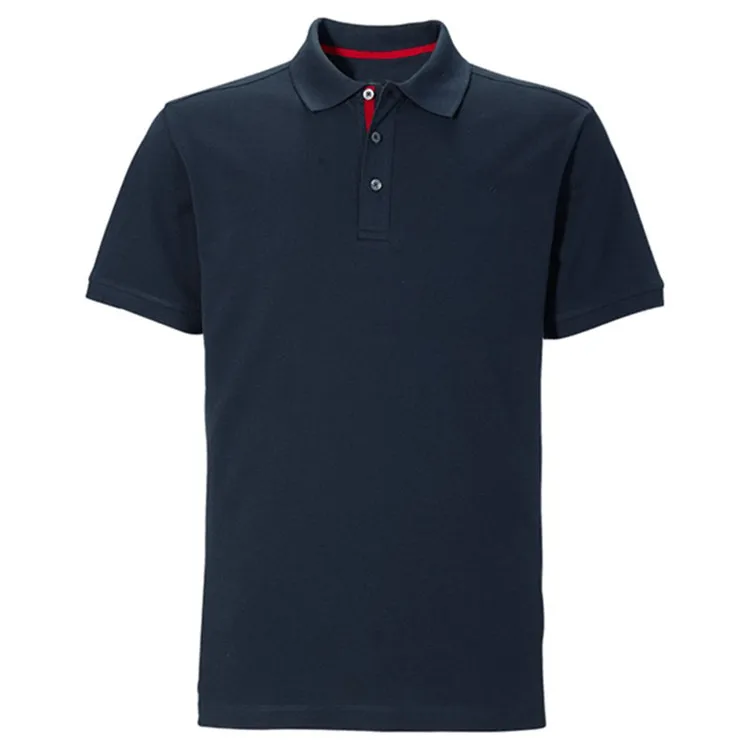 blank 100 cotton t shirts, organic cotton t shirt, mens clothing polo shirt with button(7 years alibaba experience)