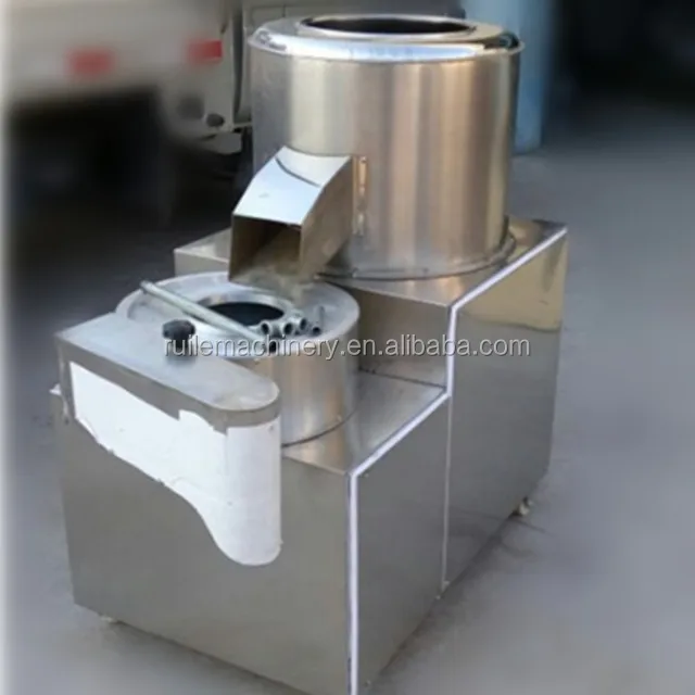 High Quality Multifunction Potato Washing Peeling Cutting Machine