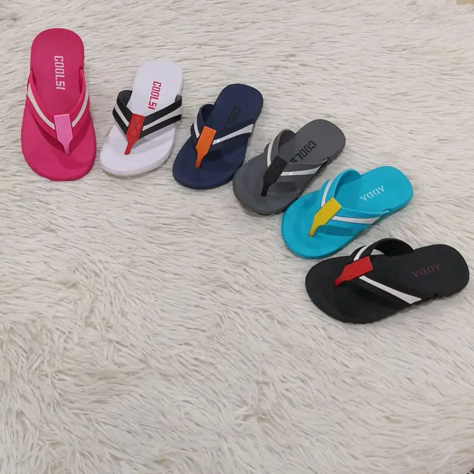 Cheap Wholesale Flip Flops Kids Flip Flops  PVC EVA Flip Flops Size 30~35#