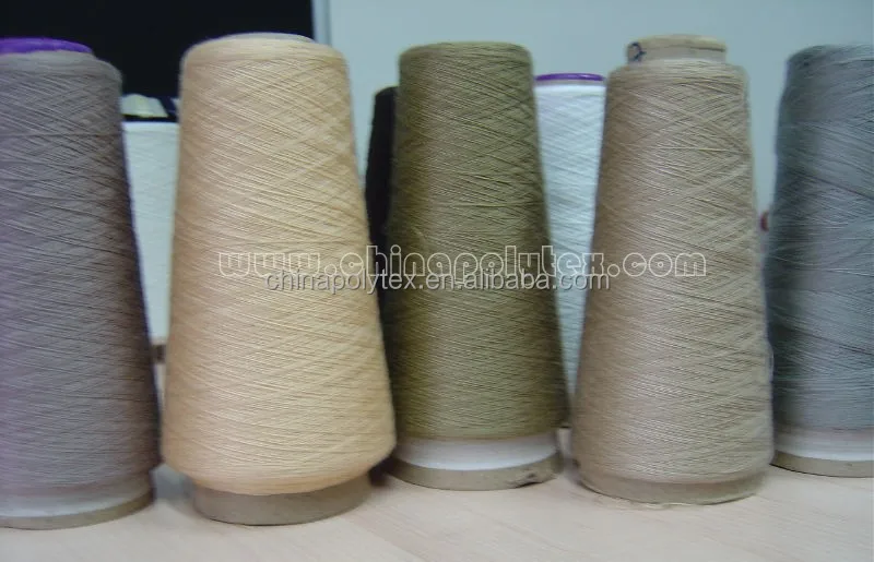  Закрученная полиэфирная пряжа 18-30S для вязания