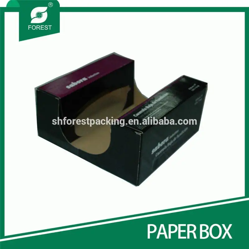 Бесплатный образец сшитое из гофрированной бумаги с standers цвет печатной